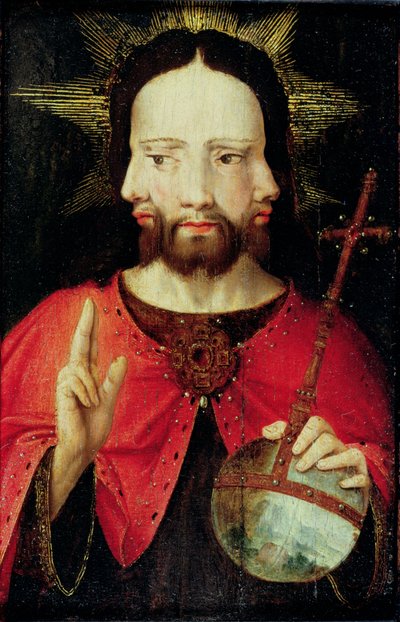 Christ trinitaire, c.1500 - Flemish School